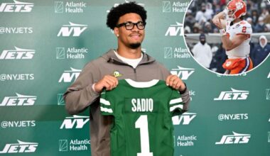 Jets sign three 2026 NFL Draft picks right before rookie minicamp