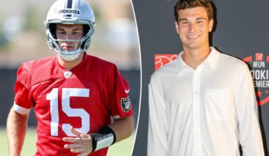 Why Fernando Mendoza was 'really upset' to be at NFL rookie event