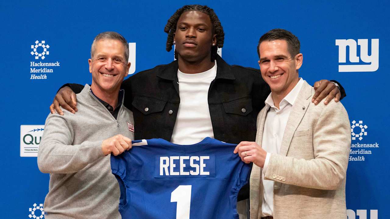 Joe Schoen excited to utilize Arvell Reese's 'versatility,' expects Giants to compete in 2026
