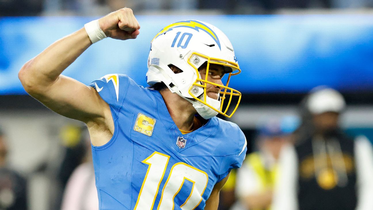 Key aim for Chargers OC McDaniel: Help QB Herbert 'own the position'