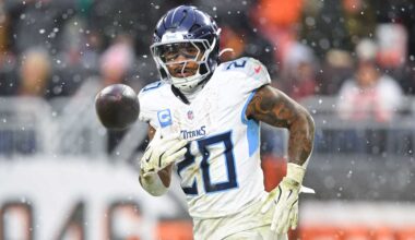 Tony Pollard 'wasn't really paying attention to' talk about Titans drafting Jeremiyah Love