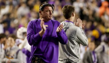 Ed Orgeron is returning to LSU to join USC pal Lane Kiffin's staff