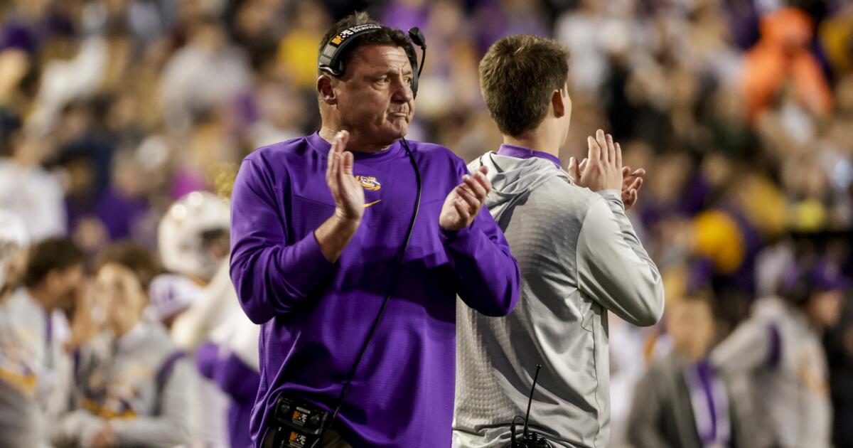 Ed Orgeron is returning to LSU to join USC pal Lane Kiffin's staff