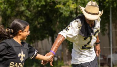 Photos: Saints Legends join Hancock Whitney for Football and Finance Event