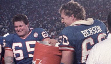 Brad Benson Won NFC Offensive Player of the Week During the Giants' 1986 Super Bowl Run — as a Lineman