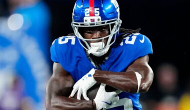 The Clock May Be Running Out on Dante Miller Making the Giants' 53-Man Roster