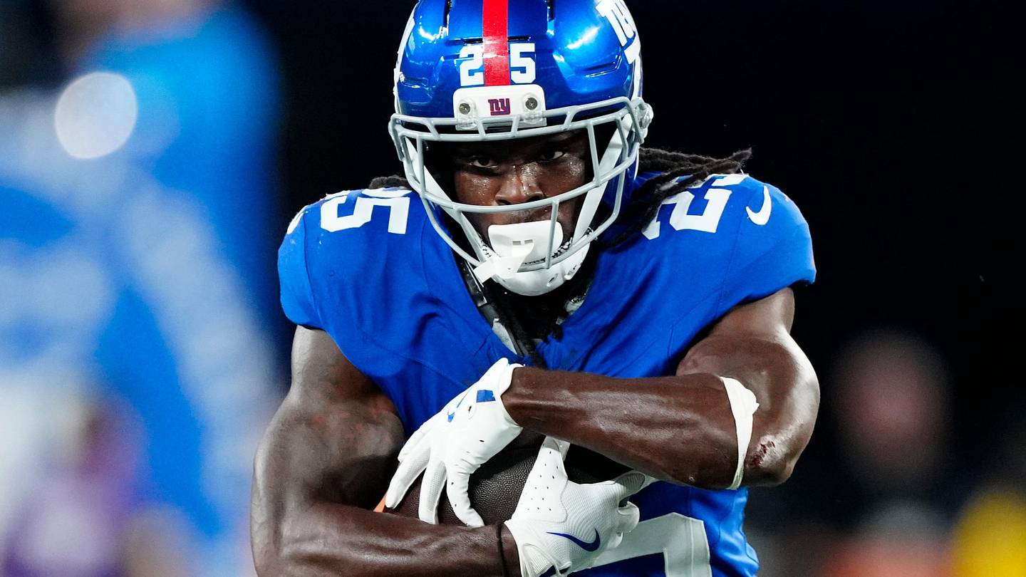 The Clock May Be Running Out on Dante Miller Making the Giants' 53-Man Roster