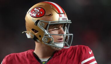 San Francisco 49ers quarterback Mac Jones