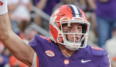 Clemson quarterback Cade Klubnik