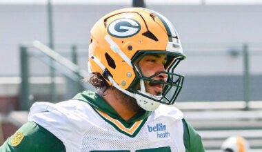 Green Bay Packers offensive tackle Jordan Morgan