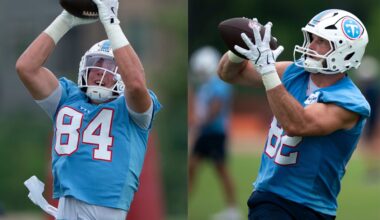 Tennessee Titans Gunnar Helm Daniel Bellinger