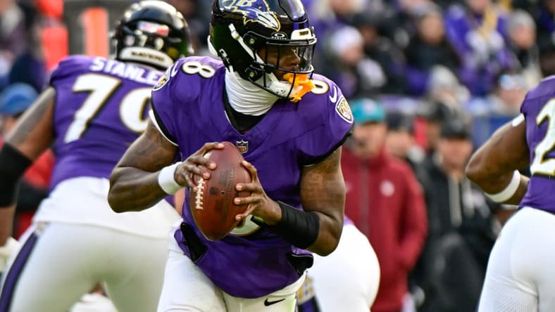 Ravens quarterback Lamar Jackson
