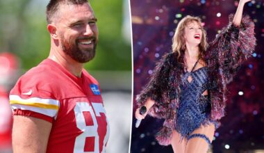 Travis Kelce jets from Chiefs minicamp to NYC for Taylor Swift's Songwriters Hall of Fame induction