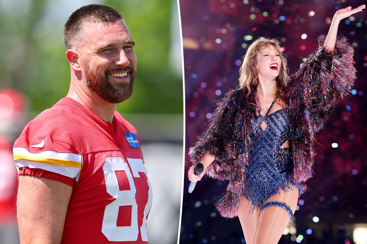 Travis Kelce jets from Chiefs minicamp to NYC for Taylor Swift's Songwriters Hall of Fame induction