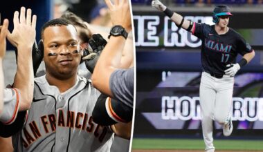 Giants’ bullpen blows chance at first four-game winning streak in loss to Marlins