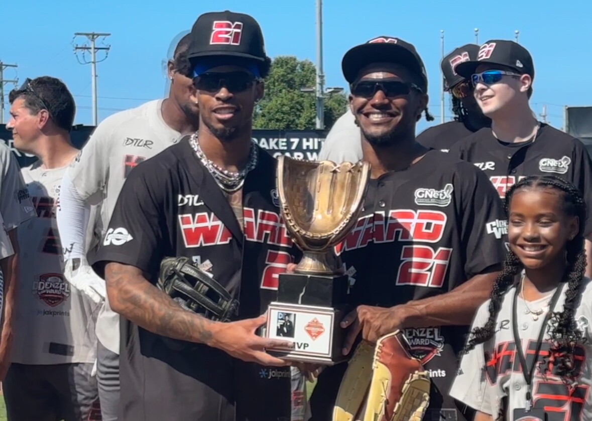 Denzel Ward Celebrity Softball Game