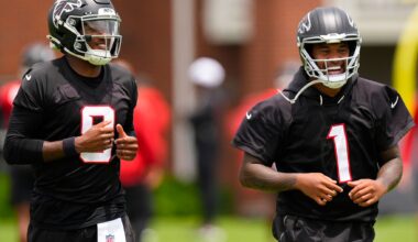 Falcons QB Michael Penix progressing on schedule in ACL rehab