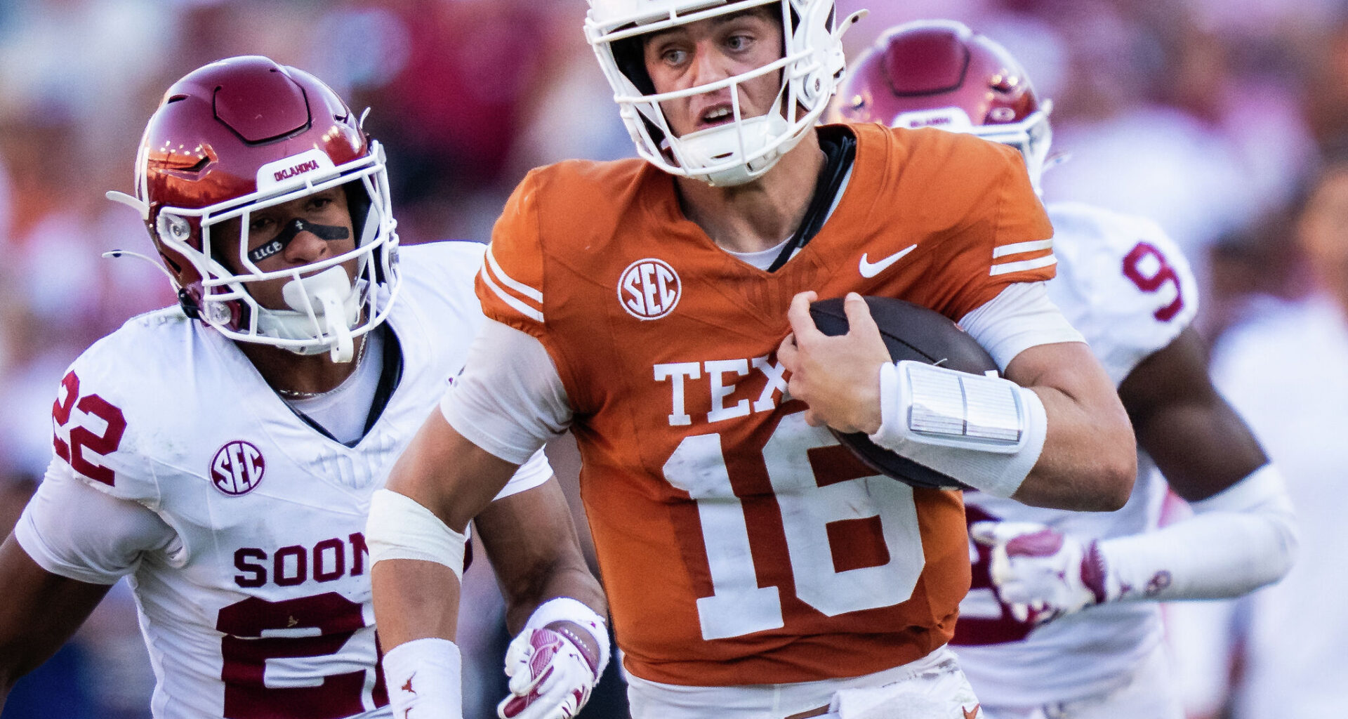 Kickoff times set for Texas football games against Tennessee, Oklahoma