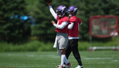 Vikings to start training camp with the Murray-McCarthy turn-taking at QB before declaring a starter