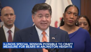 Chicago Bears stadium news: Amid Indiana Bears talks, Gov. JB Pritzker asks team to say what they want from Illinois lawmakers