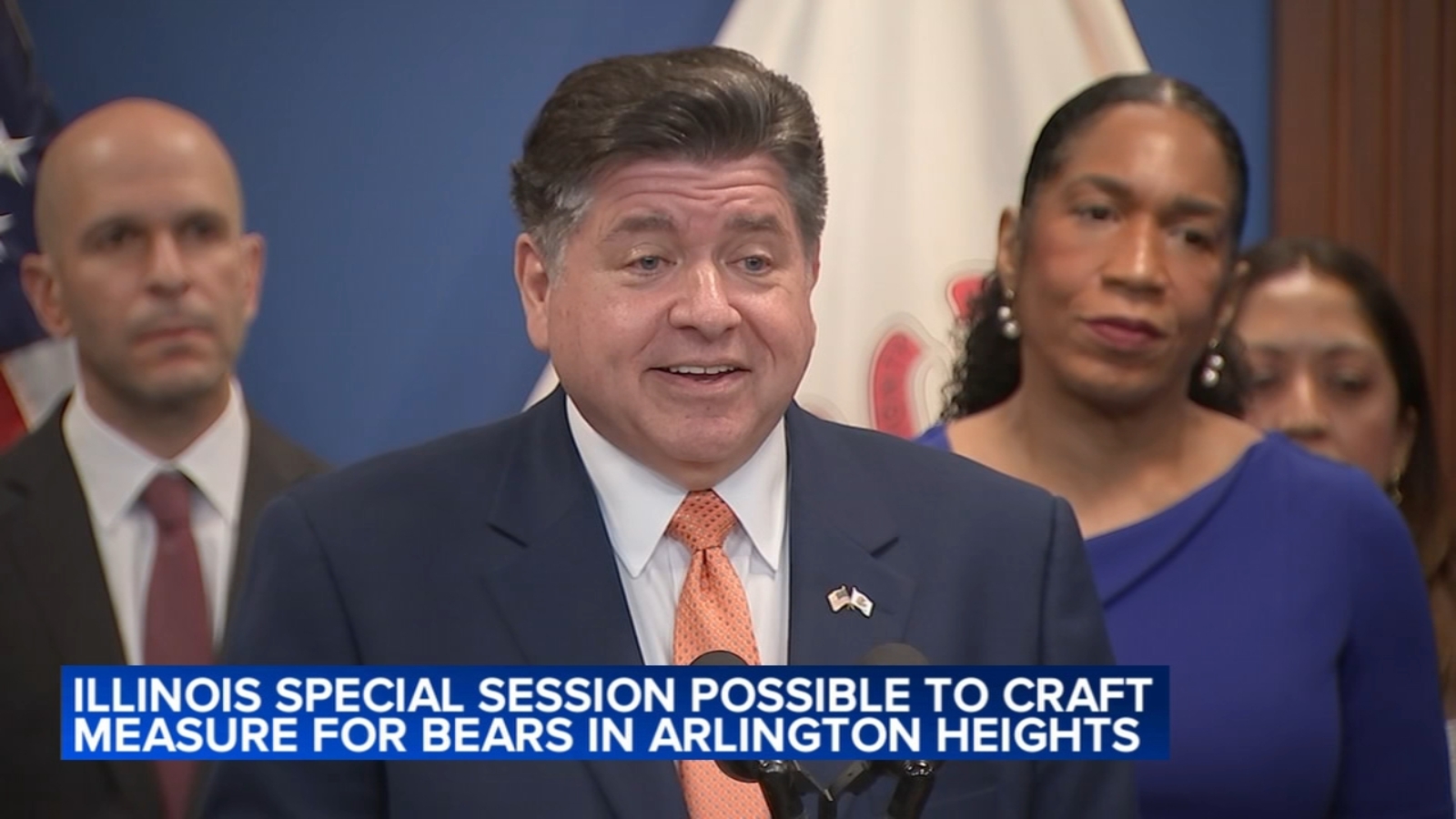 Chicago Bears stadium news: Amid Indiana Bears talks, Gov. JB Pritzker asks team to say what they want from Illinois lawmakers