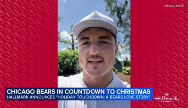 Chicago Bears announce new partnership with Hallmark for Christmas special movie, 'Holiday Touchdown: A Bears Love Story'