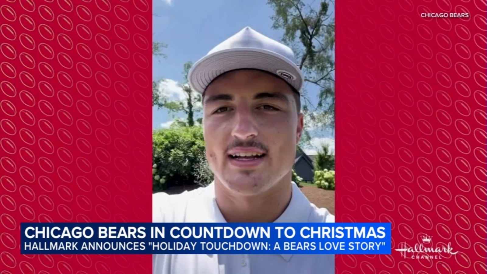 Chicago Bears announce new partnership with Hallmark for Christmas special movie, 'Holiday Touchdown: A Bears Love Story'