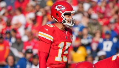 Kansas City Chiefs quarterback Patrick Mahomes