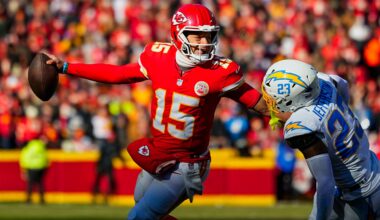Kansas City Chiefs quarterback Patrick Mahomes