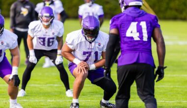 Vikings O-Line Looks Locked In; Darrisaw Injury Update Positive Too