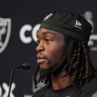 Las Vegas Raiders running back Ashton Jeanty