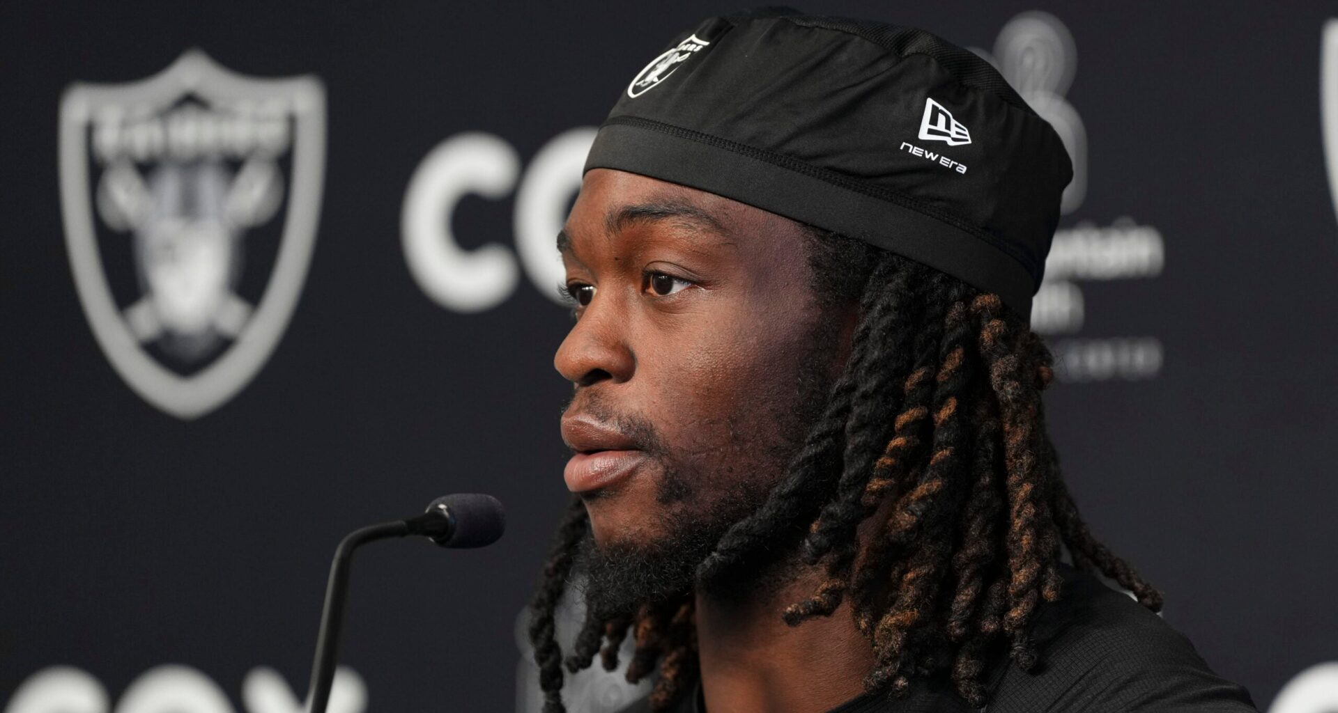 Las Vegas Raiders running back Ashton Jeanty