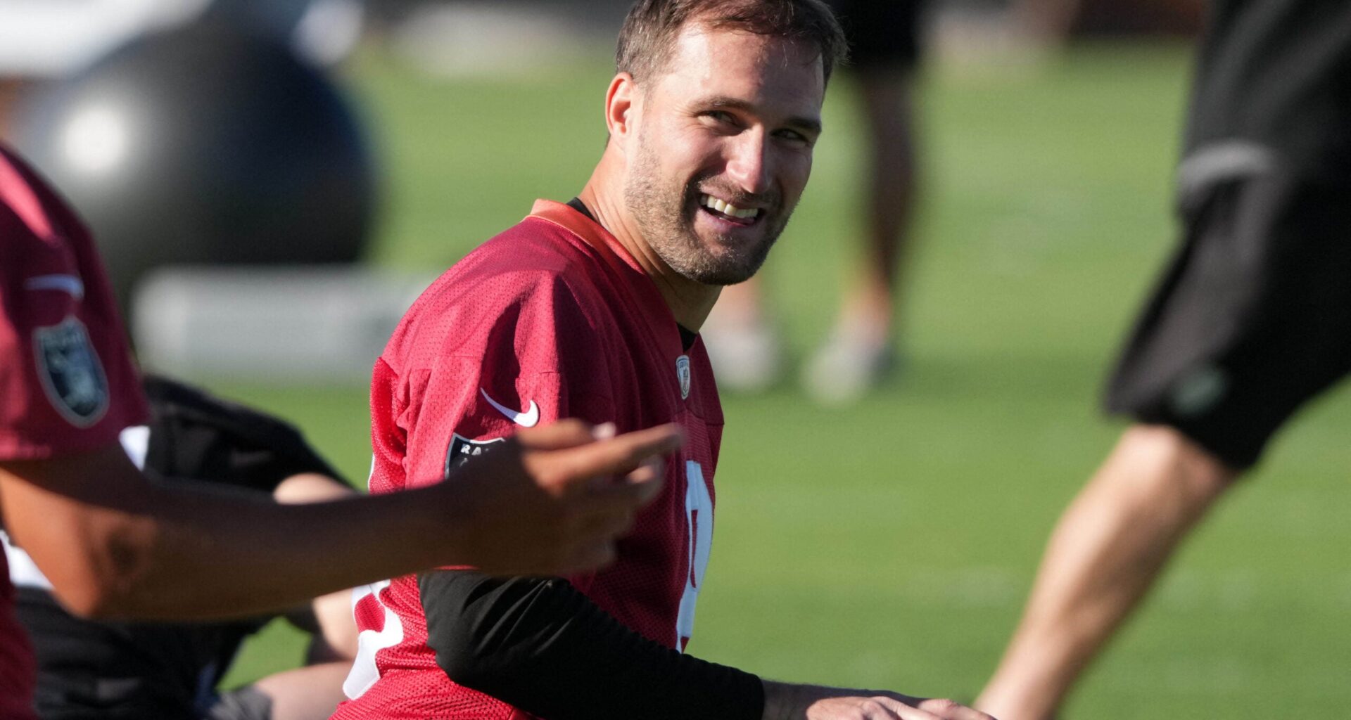 Las Vegas Raiders quarterback Kirk Cousins