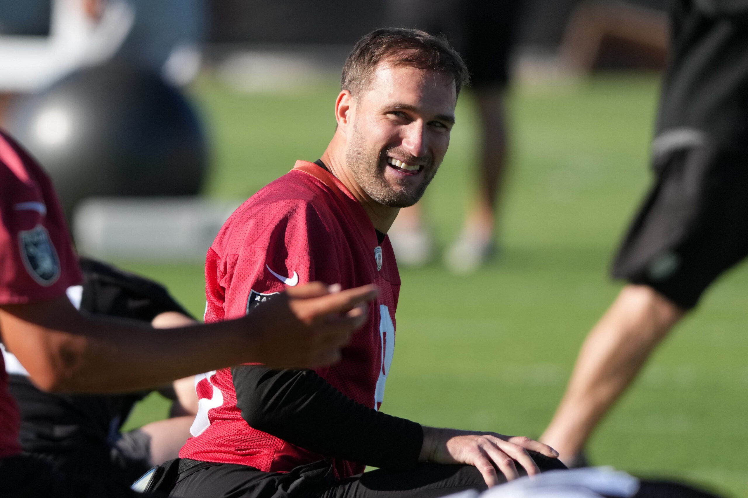 Las Vegas Raiders quarterback Kirk Cousins
