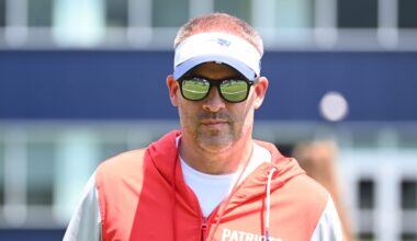 Las Vegas Raiders former head coach Josh McDaniels New England Patriots offensive coordinator
