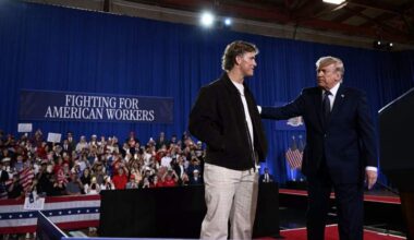Why Donald Trump thinks Giants’ Jaxson Dart would be ‘greatest athlete’ in history of women’s sports
