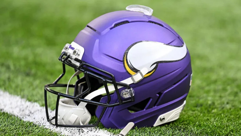 Vikings helmet in Week 8 of 2025