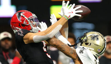 Drake London's huge extension is a big deal for Saints WR Chris Olave