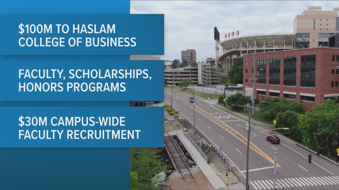 University of Tennessee receives $130M investment from Cleveland Browns owners Jimmy and Dee Haslam