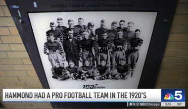 A century before Bears’ stadium talks, Hammond, Indiana, had a pro football team – NBC Chicago