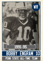 Former Penn State WR Bobby Engram on 2027 NFF College Football Hall of Fame ballot