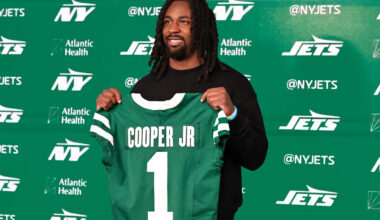 Omar Cooper signs his rookie contract