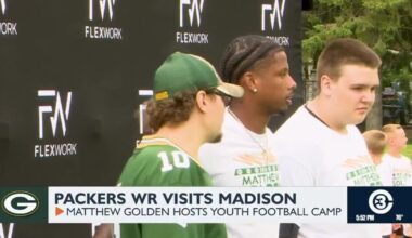 Packers’ Matthew Golden brings youth football camp to Madison, says Wisconsin feels like “a second home” | Sports