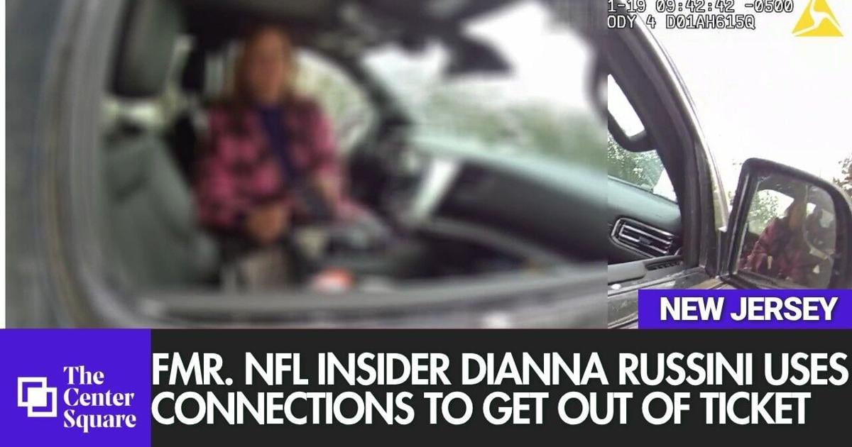 Exclusive: Cop allows NFL reporter Dianna Russini to name drop her way out of ticket | New Jersey
