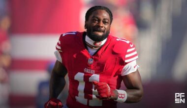 ‘It’s Time,’ ‘Release Him’ — NFL World Reacts As Brandon Aiyuk Shares Picture With Commanders Hat Amid Trade Rumors