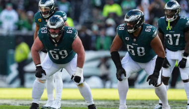 Do the Eagles still have the top offensive line in the NFC East?