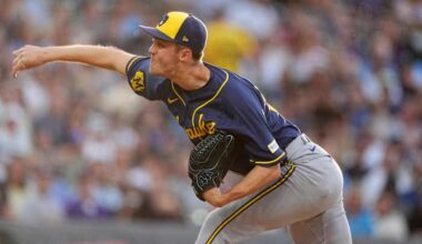 Jacob Misiorowski throws 103.7 mph pitch, fastest by a starter since tracking began in 2008