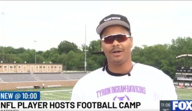 Upstate native now playing in NFL returns to lead drills at high school