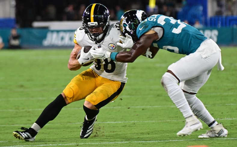 Pittsburgh Steelers Doneiko Slaughter Jacksonville Jaguars Evan Hull