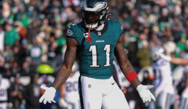 Patriots reveal A.J. Brown's new jersey number after trade